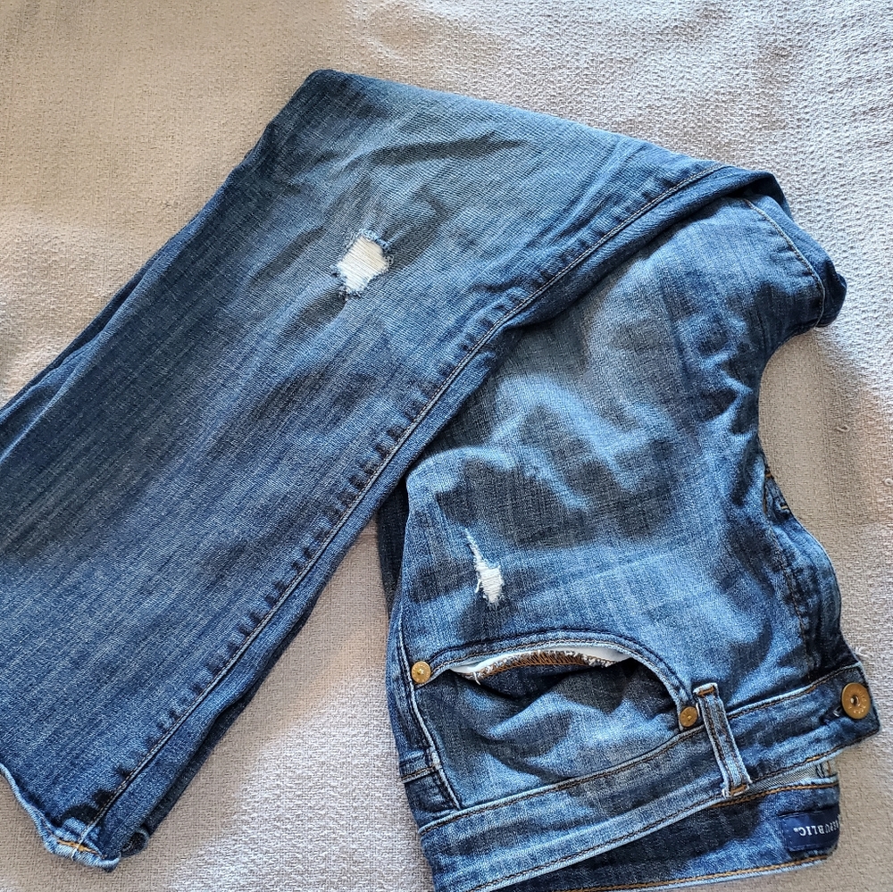 Jeans, 18W, medium wash
